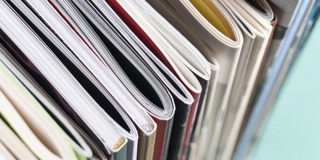 get rid of magazine clutter